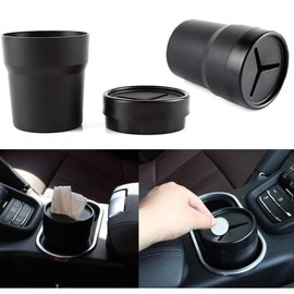 Boutihao Coin Holder for Car, Car Seat Organiser, Universal Change Holder for Car, Coin Box Holder, Coin Holder with High Capacity, Compatible with Most Car Cup Holders