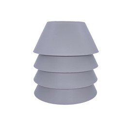 Avoid-a-Spill Cup Holders for Boats, RVs, Cars | Beach Cup Holder. Holds Bottles, Cans, Cups | Perfect at Beaches, Retirement Homes, Picnics, Boats | Gray and Blue (Nobel Gray- 4 Pack)