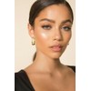 DORANA Large Gold Hoop Earrings for Women Oval Hoop Earrings
