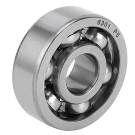 ACROPIX 6301 & Deep Groove Ball Bearings P5 12x37x12mm Lubricated Bearings Open Type Silver Tone Scooter Skateboard Wheel