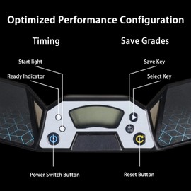 Speed Timer, Touch Control T-imer, Professional Timer Machine S-peed Cup Ti-mer Sp-eed Race with Display for Rubiks Cube Puzzle Stack Competition Girls Boys Gift