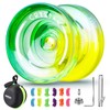 Professional JoJo K2 Crystal, Responsive Yoyo for Children Beginners, Dual