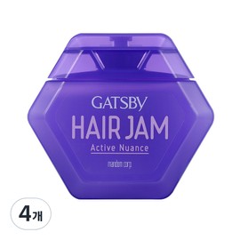 Gatsby Hair Jam Active Nuance, 110ml, 4 pieces / 갸스비 헤어잼 액티브 뉘앙스, 110ml, 4개