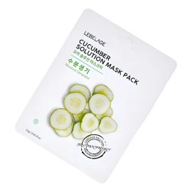 Mascarilla Coreana De Pepino Hidratante Calmante (10pz) Mixta