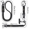YIWUBAI Heavy Duty Braided Paracord Lanyard for ID Badges,EDC Tether