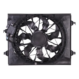 TYG OE Replacement(CAPA Quality) Cooling Fan Extra Silent for 2016-2020 Kia Optima 2.4L W/PWM | 25380-D5200 | KI3115148 | 621-572