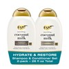 OGX Nourishing + Coconut Milk Sulfate Free Shampoo and Conditioner