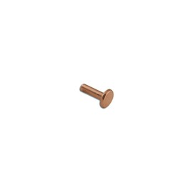 Tandy Leather Tubular Rivets 7/16" Copper Plate 100/pk 1294-73