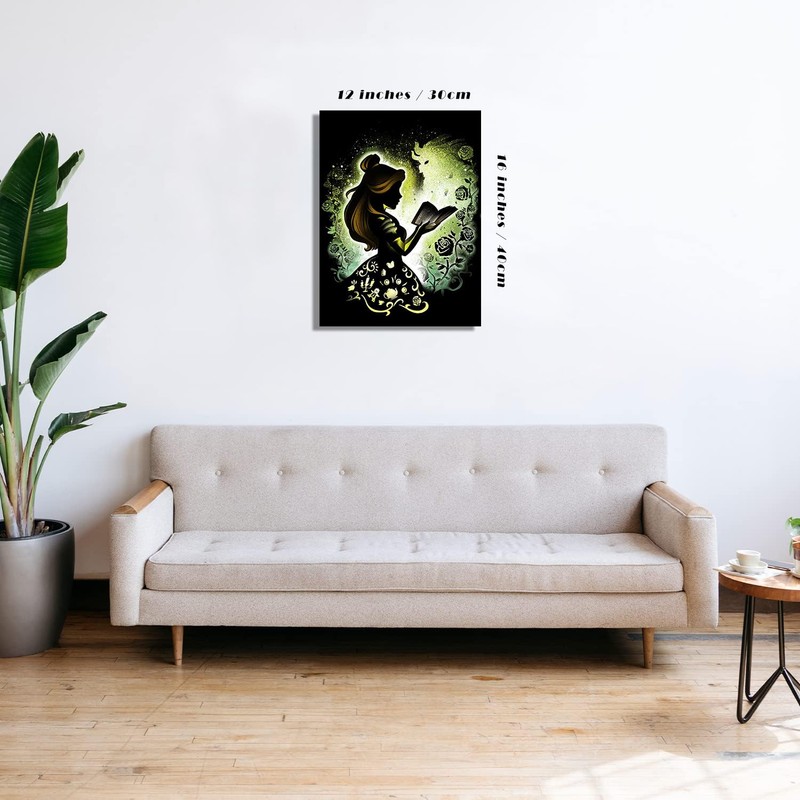 Diamond Art Beauty and Beast Diamond Painting Belle, 5D Full