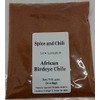 AFRICAN BIRDEYE CHILE (Ground), Net Wt 4oz (0.11kg)