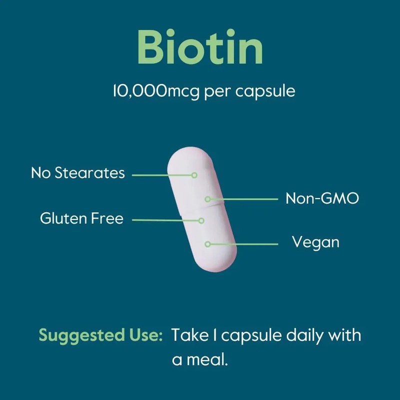 Bestvite Biotina 10000mcg 240 Cápsulas Vegetarianas Vegano