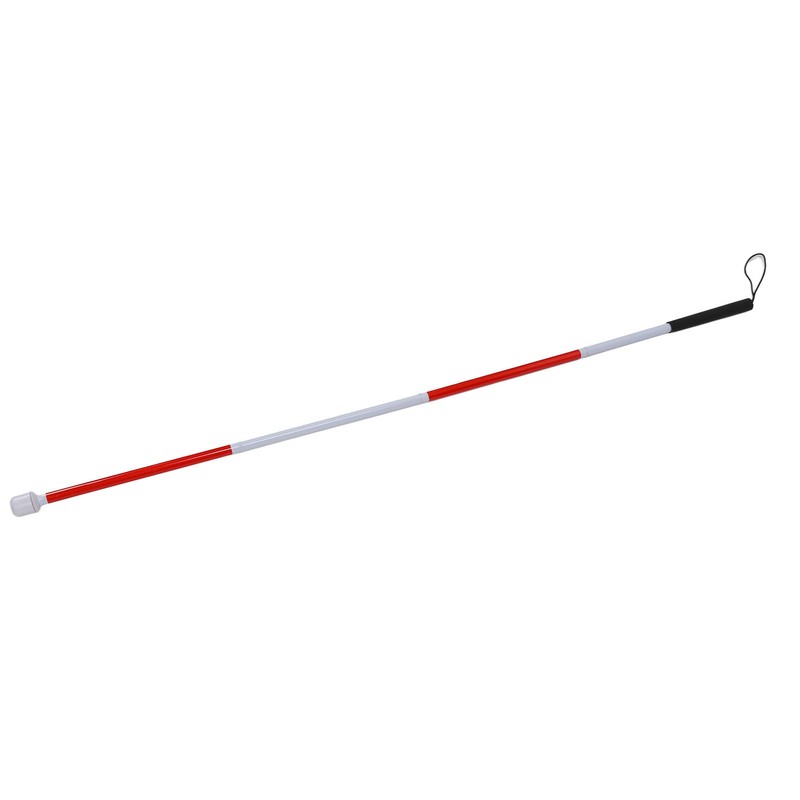 Blind Guide Cane Aluminum Alloy Portable Folding Walking Stick for