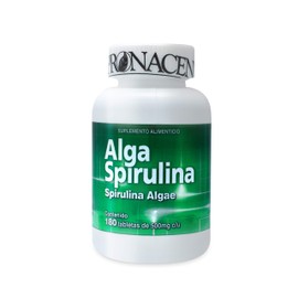 Alga Espirulina 180 tabletas de 500 mg PRONACEN