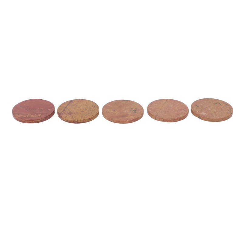 5Pcs 50mm Bian Stone Scraping Board Bian Stone Back Massage