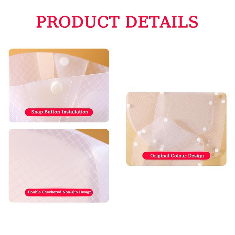 4Pcs Outdoor Folding Plates,Collapsible Plate,Portable Lightweight Multi-Purpose Combo Set,Food Grade