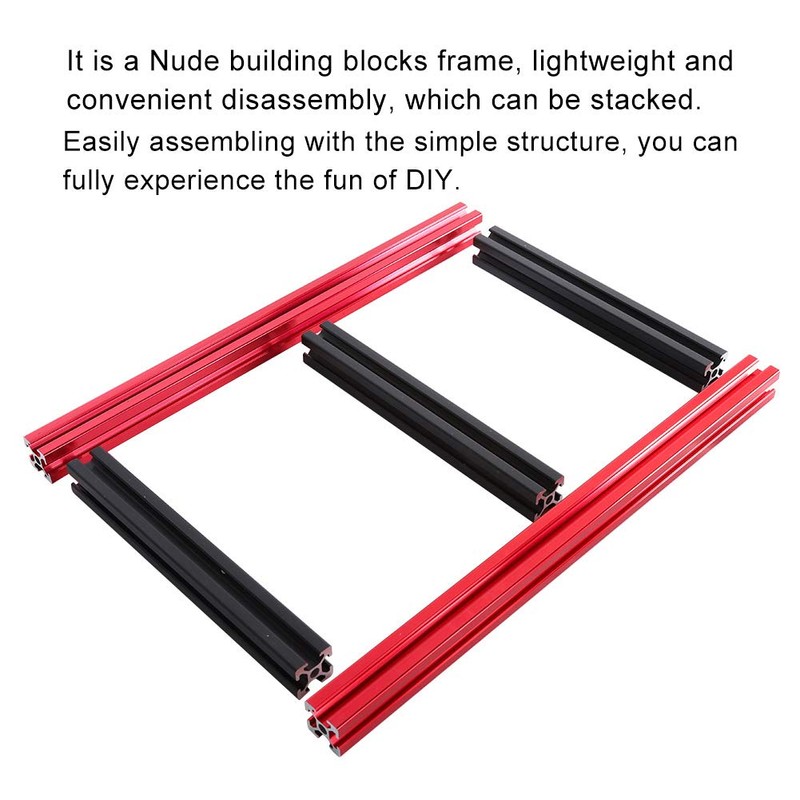 Open Frame Chassis, DIY Mini Open Aluminum Alloy Frame ITX