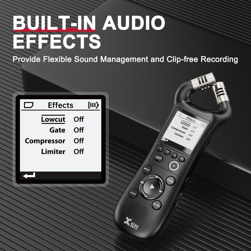 Xvive XV1-R Portable Stereo Recorder and Audio Interface