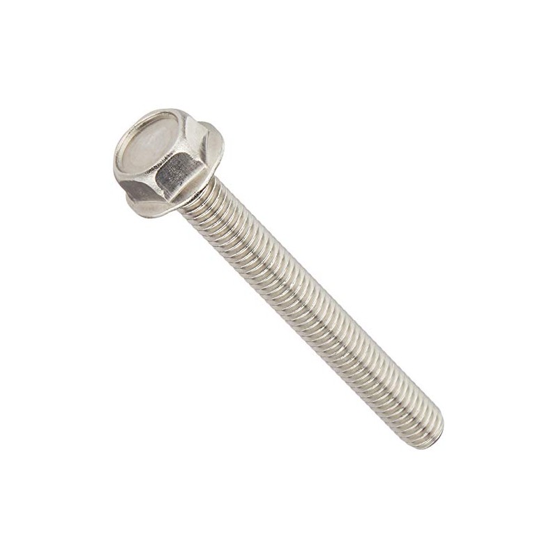 Kitaco 0900-062-03009 Flanged Hex Bolts, Stainless Steel, M6 x 50/P1.0,