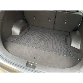 Floor Style Trunk Mesh Cargo Net for Hyundai Santa FE SE SEL 2021-2024 - Car Accessories - Premium Trunk Organizers and Storage - Cargo Net for SUV - Vehicle Carrier Organizer for Hyundai Santa Fe