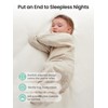 GROWNSY Transitional Swaddle Sleep Sack 3-6 Months, 100% Cotton Starfish