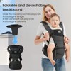 Sageky 2-in-1 Baby Carrier Hip Seat - Front Back Hip
