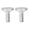 luxlead 2 PCS Lower Engine Cover Bolt Pin Screws Set