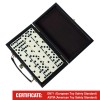 GOTHINK Portable Double 6 Dominos Set for Adults with Storage