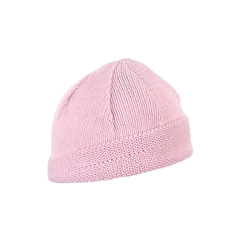 Sterntaler Strickmütze für Mädchen, Alter: 5-6 Monate, Größe: 43, Rosa