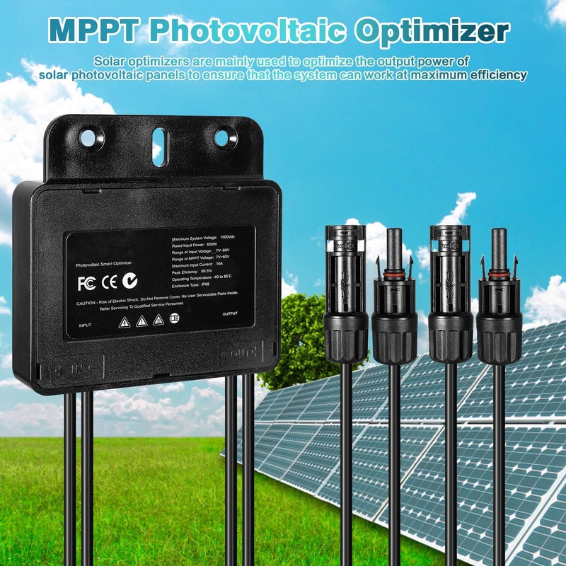 BuyWeek Solar Optimiser 600 W MPPT PV Module Optimiser Solar