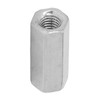 20 Pcs Hex Coupling Nut M6x1 L25mm Stainless Steel Threaded