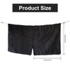 Hopzab Car Interior Divider Curtain, Black Double Row Partition Curtain,