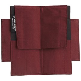 Lantern Moon - Lantern Moon Dahlia (Maroon) Mindy Handcrafted Accessory Sleeve with Magnetic Closure - 1 Piece