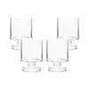 Set 4 Copas - Vasos Apilables de Acrilico, 350 ml