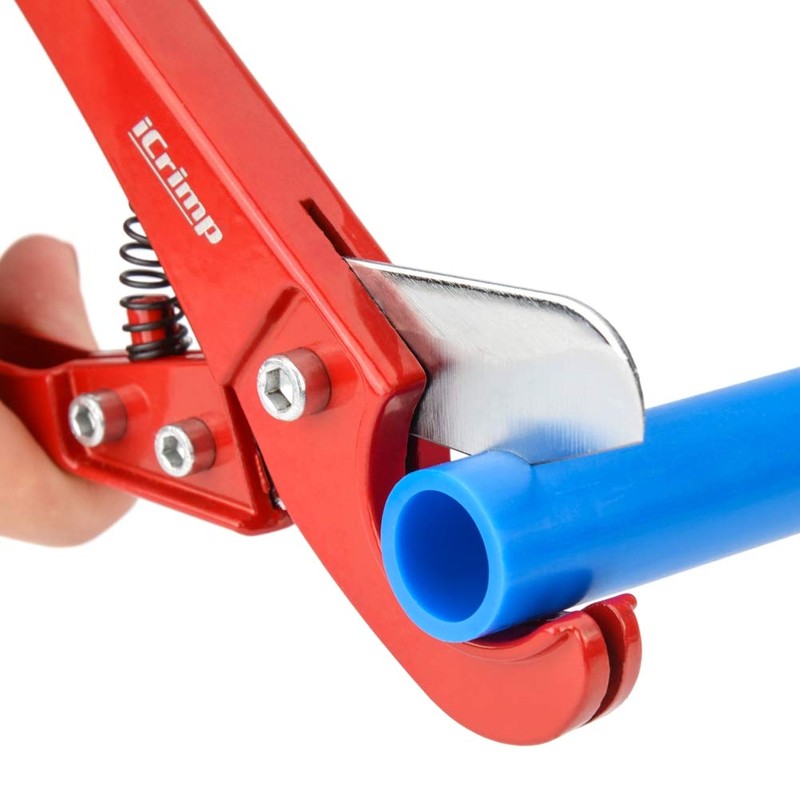 IWISS iCrimp PEX Pipe Cutters Tool for Cutting 1/8"-1" PEX