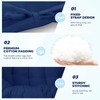 DANGHOOGY Outdoor Double Egg Chair Cushions, Waterproof Wicker Egg Chair