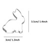 WDYJMALL Rabbit Hare Bunny Shaped Cookie Cutter