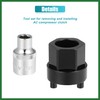 Motoforti 1 Set 20mm A/C Compressor Clutch Hub Remover Tool