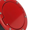 Fuel Tank Cap Red Gas Cap Cover with Red Powder