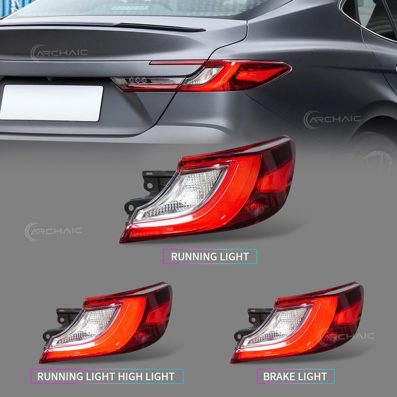 LONGDING Outer Tail Light Compatible with 2025 Toyota Camry LE