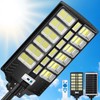 9000W Solar Street Light Outdoor Dusk to Dawn, Large Solar
