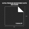 TORRO Ultra-Premium Microfibre Cleaning Cloth for Device Screens, Lenses, Glasses