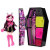 Monster High Skulltimate Secrets Neon Frights Doll & Accessories, Draculaura