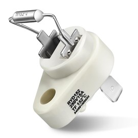 Dreyoo 1 Pack Thermal Cut Off Fuse 152°C Compatible with Raypak 005899F Zodiac R0012200 Pool Heater Rollout Switch Replacement Kit Swimming Pool Heater Parts Plug Fuse Thermal Fuse Link Accessories