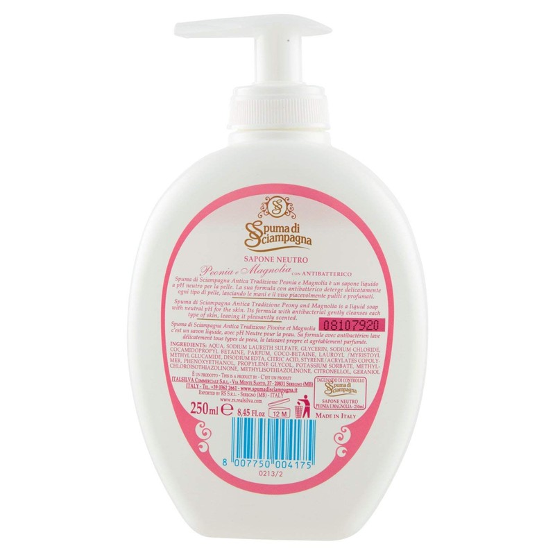 SPUMA DI SCIAMPAGNA Liquid Soap Tradition Peonia / Magnolia 250