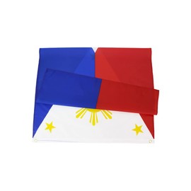 ANJOR Philippines Flag 3x5Fts - Filipino Flags With Brass Grommets 3 X 5 Ft