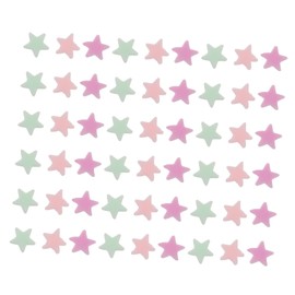CORHAD 10pcs Five Pointed Clay Craft Glitter Stars for Nail Art Decorations Sprinkles Mix Pack for Manicure and Pedicure Versatile Accessories for Creative Expression