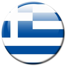 Greece Flags Fridge Magnet Countries Travel Souvenir Flag Fridge Magnet Strong Large 50mm