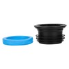 KONTONTY Rubber Toilet Replacement Gasket Durable Sealing Ring for Closestool