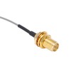 10PCS Coaxial Adapter Cable IPEX to SMA Male Interface RF