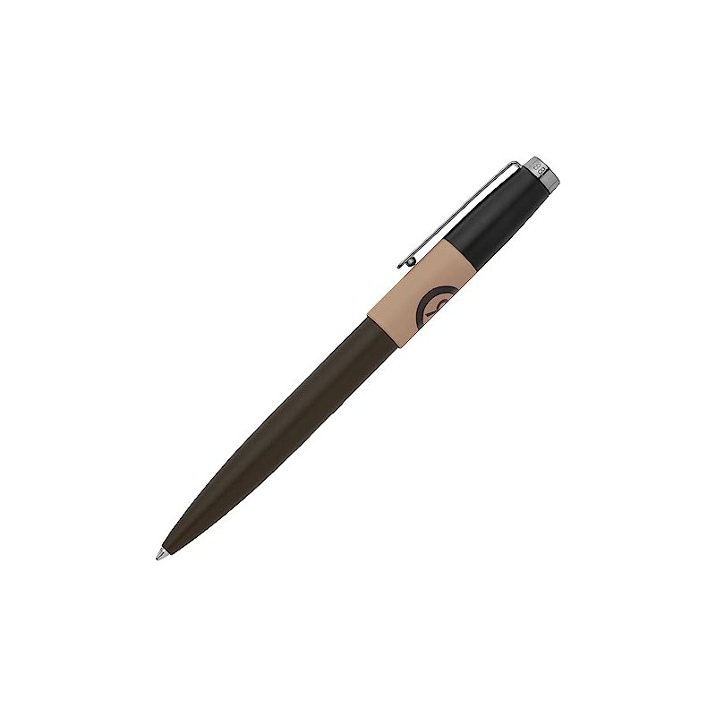 Cerruti 1881 Brick Ballpoint Pen (Beige Khaki Black)